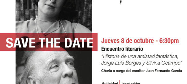 Jueves, 8 de octubre. Encuentro Literario: